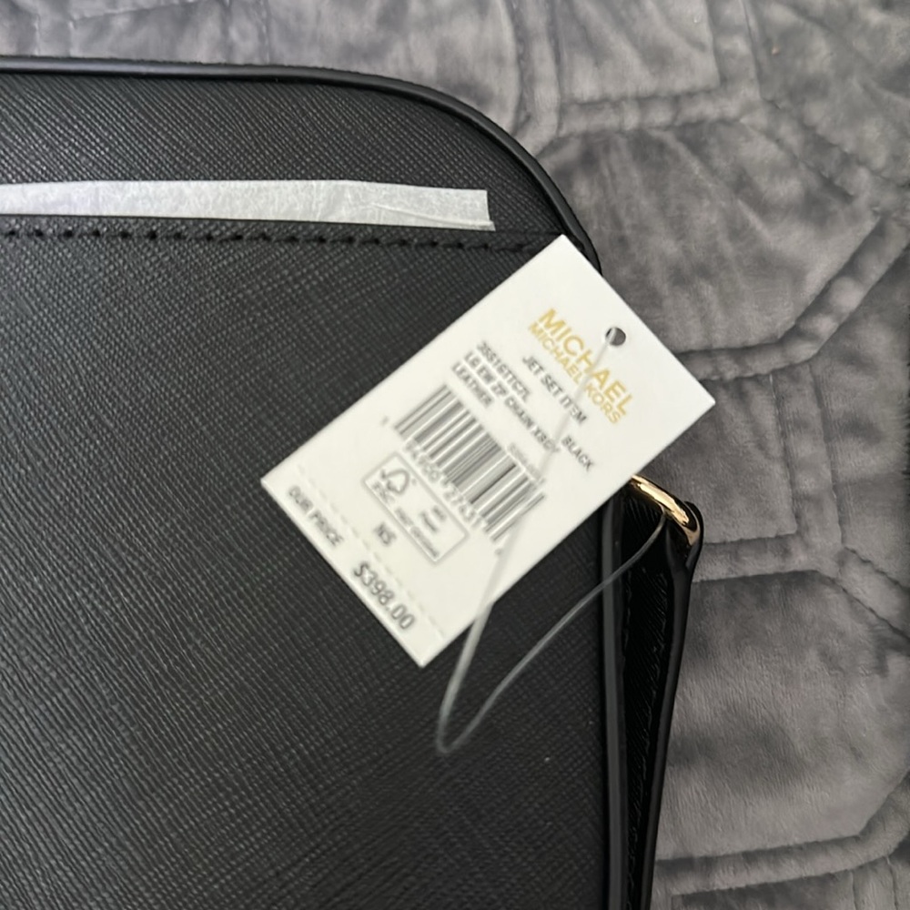 Michael kors black gold chain crossbody- New - Picture 9 of 10